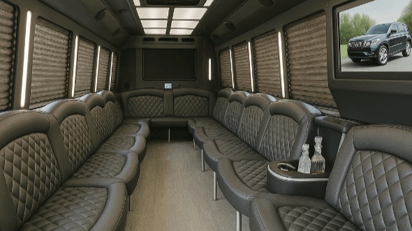 league city 25 passenger party bus rental